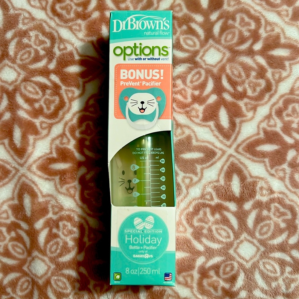 DrBrown’s Natural Flow Bottle + Pacifier